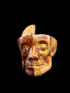 Anatomical Cut of Human Skull Papier-maché, Didactical Collectables, Dr.Auzoux