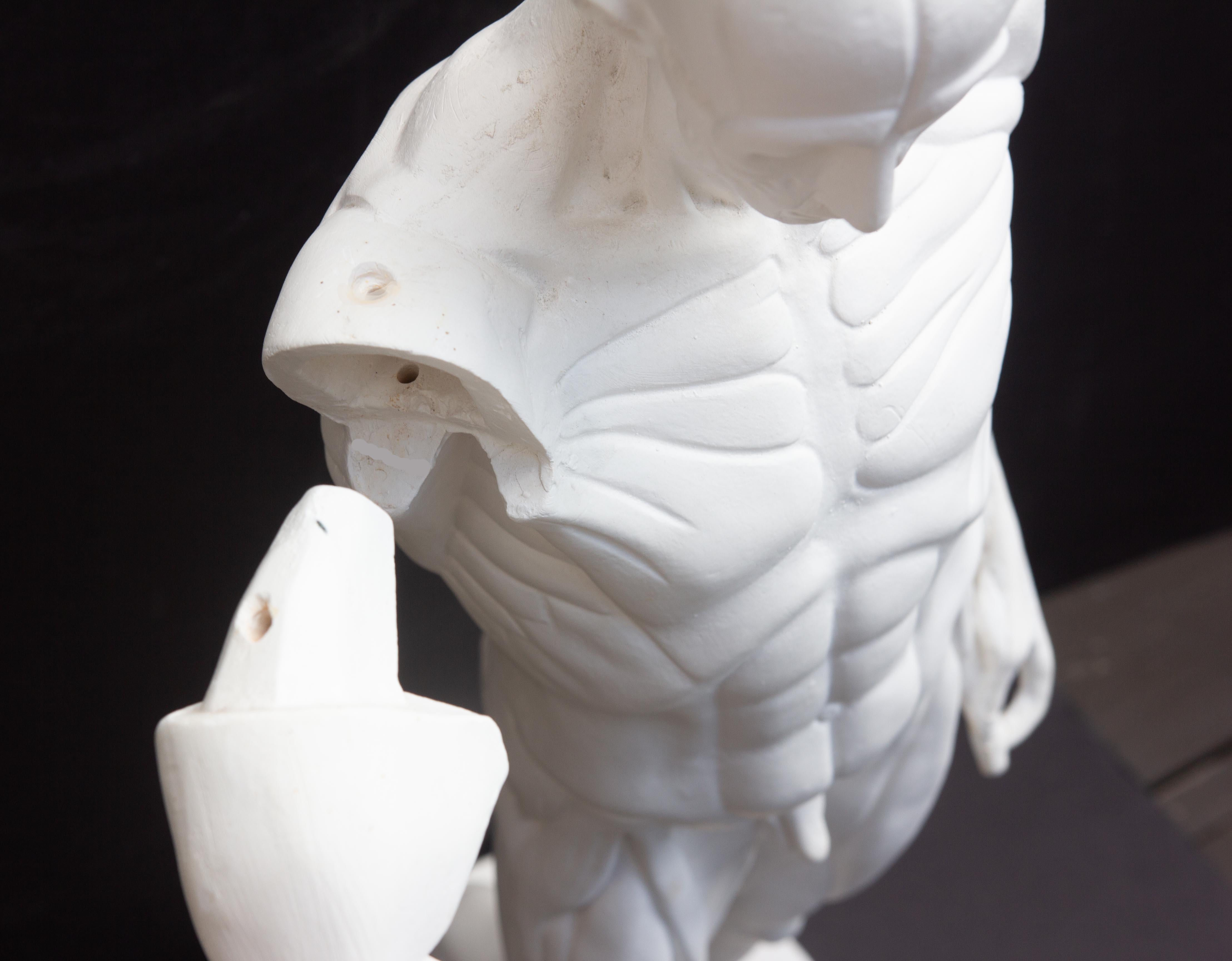 Anatomische Skulptur eines männlichen Aktes 