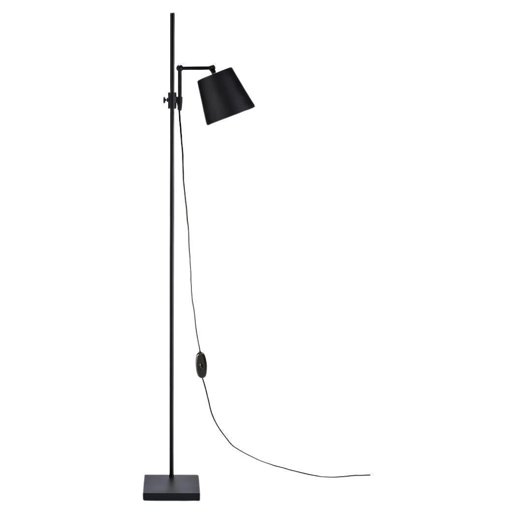 Anatomy Design, 2010 Lampadaire de laboratoire en acier noir pour Karakter