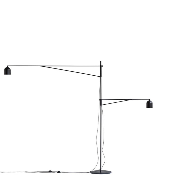 Anatomy Design 'Awkward Light' Steel and Aluminium Floor Lamp by