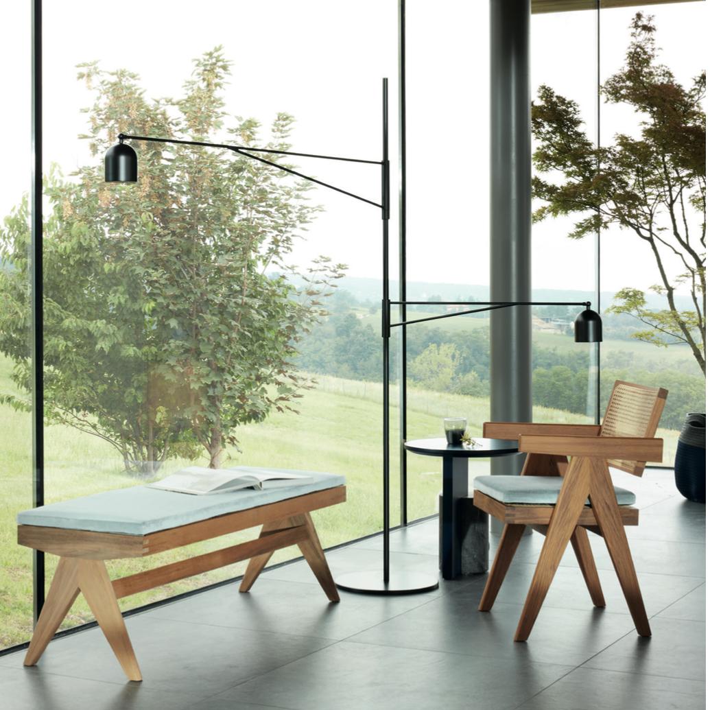 Aluminium Lampadaire « Awkward Light » en acier et aluminium, design Anatomy en vente