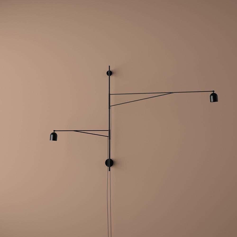 Contemporary Anatomy Design 'Awkward Light' Steel and Aluminium Wall Lamp by Karakter For Sale