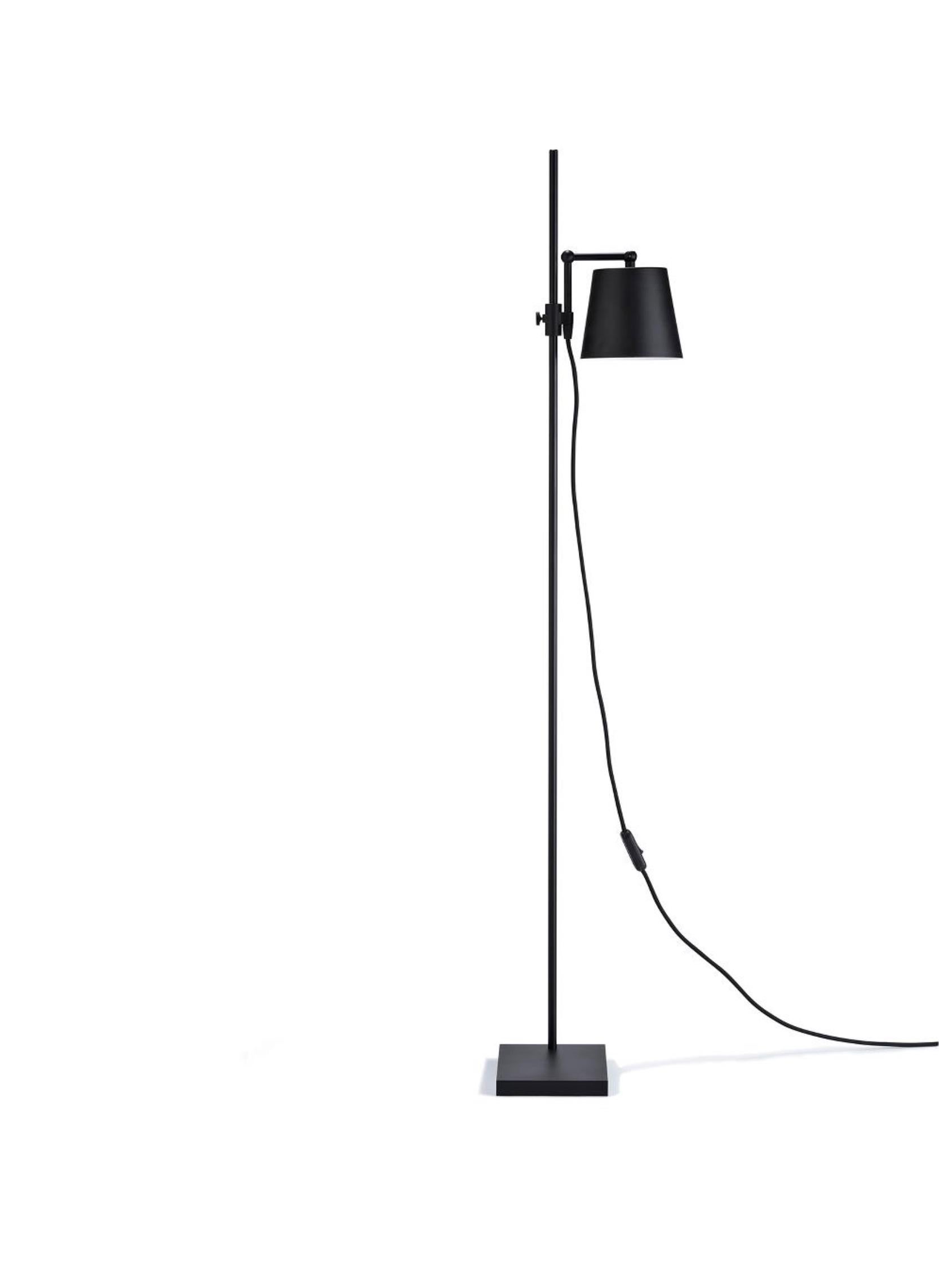 Mid-Century Modern Anatomy Design Steel 'Lab Light' Floor Lamp by Karakter For Sale