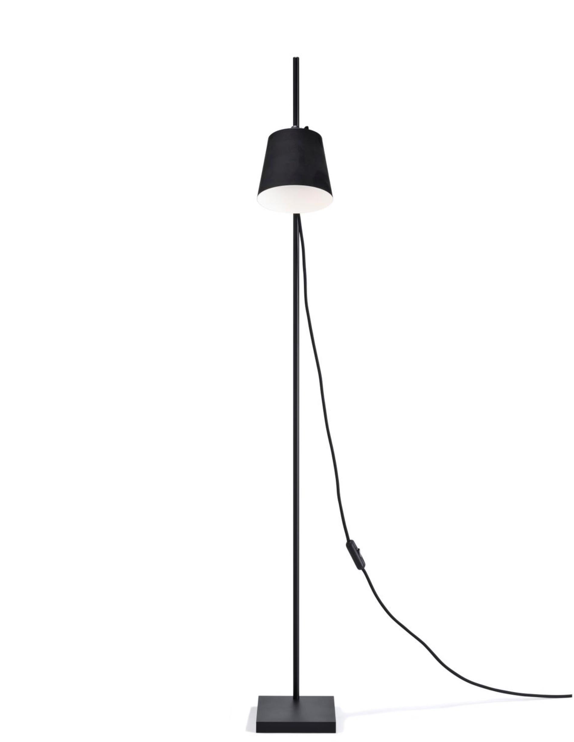 Danish Anatomy Design Steel 'Lab Light' Floor Lamp by Karakter For Sale