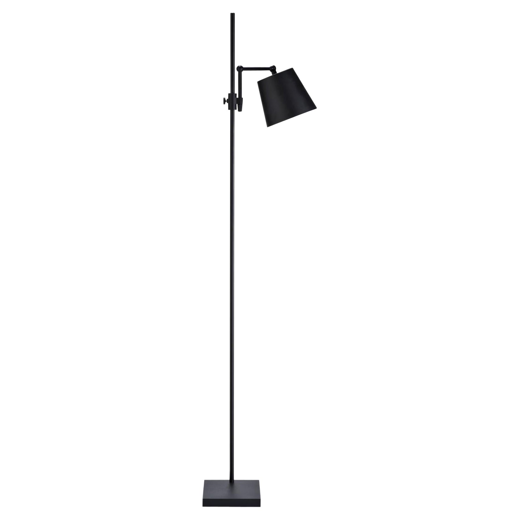 Stehlampe „Steel Lab Light“ aus Stahl und Aluminium, Anatomiedesign im Angebot