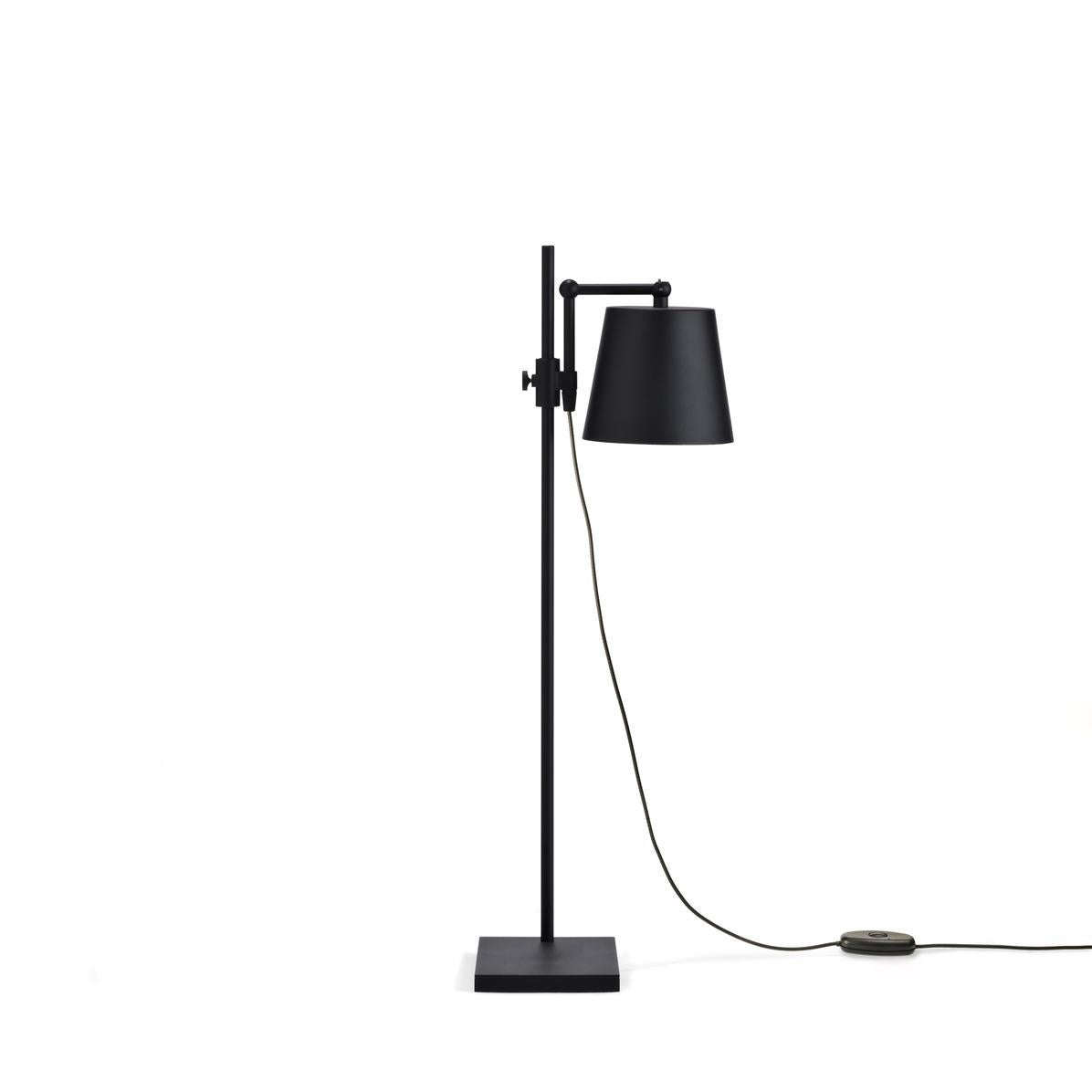 Danish Anatomy Design 'Steel Lab Light Table' Aluminium and Steel Table Lamp