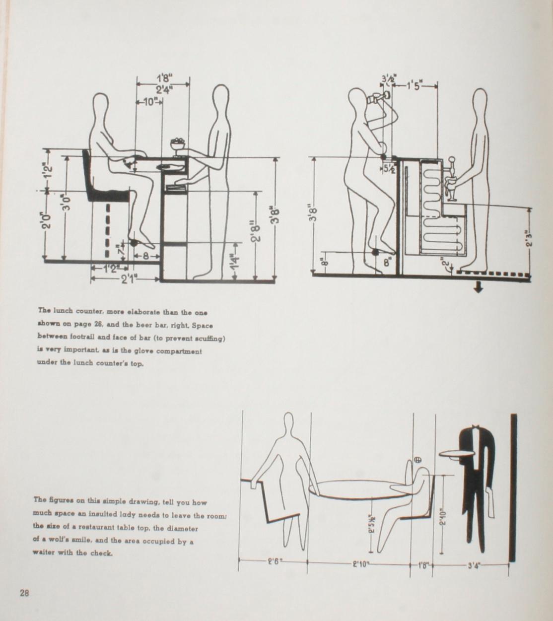 Mid-20th Century Anatomy for Interior Designers and How to Talk to a Client by Francis Schroeder For Sale
