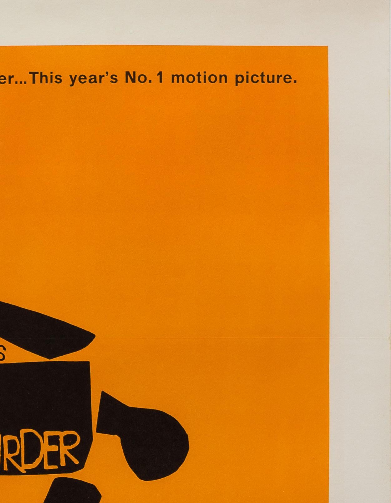 Filmplakat „Anatomy of a Murder“, Saul Bass, 1959 (amerikanisch)