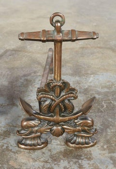 Anchor Andirons