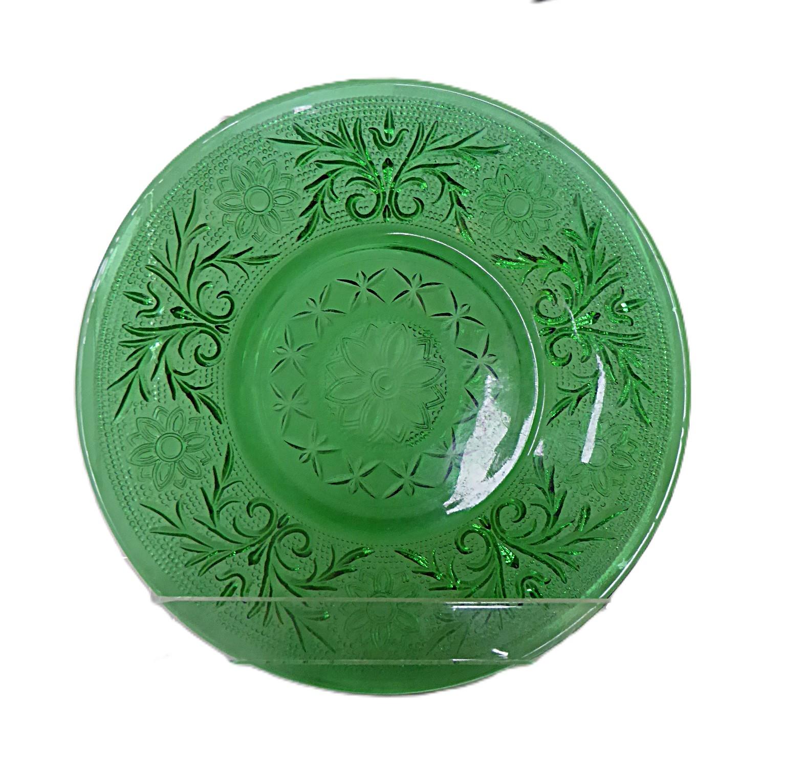 Anchor Hocking Verre à dépression Sandwich Patt. Greene & Greene 1950 - 23 pièces en vente 2