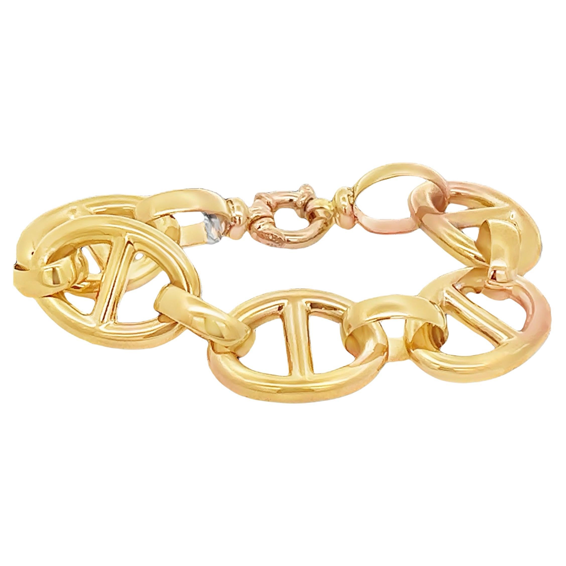 Anchor Chain Bracelet - 12 For Sale on 1stDibs | anchor link 