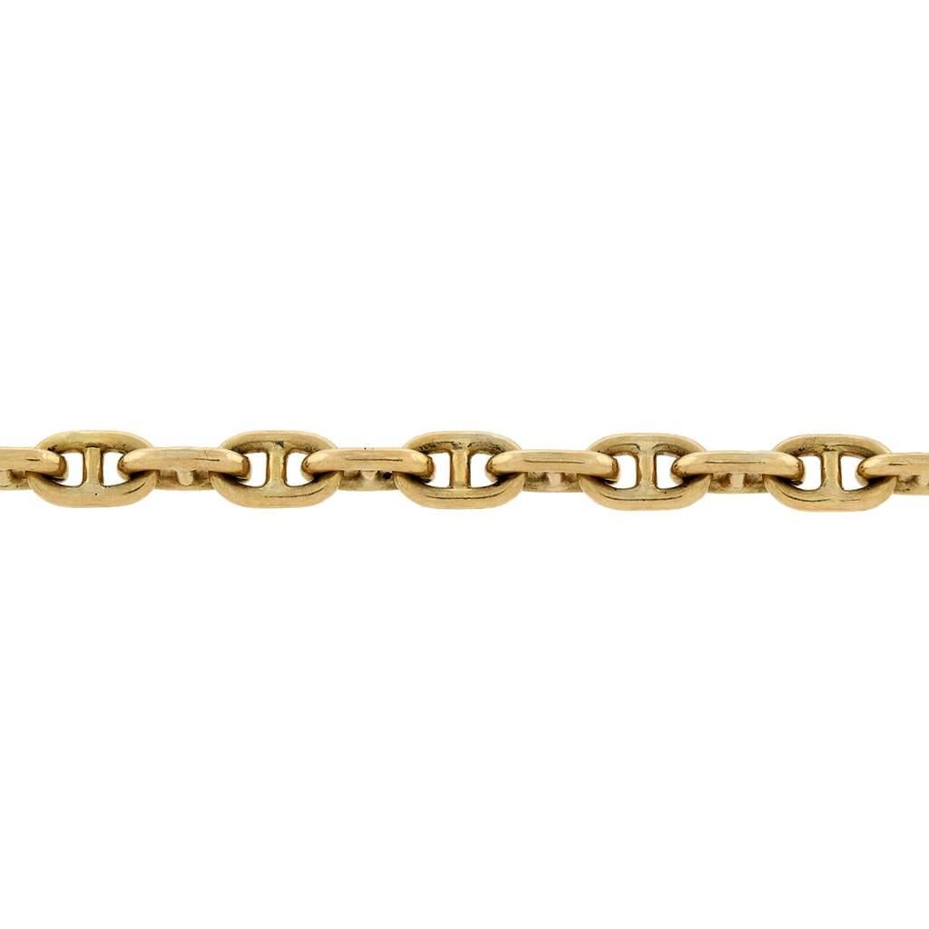 anchor link gold chain