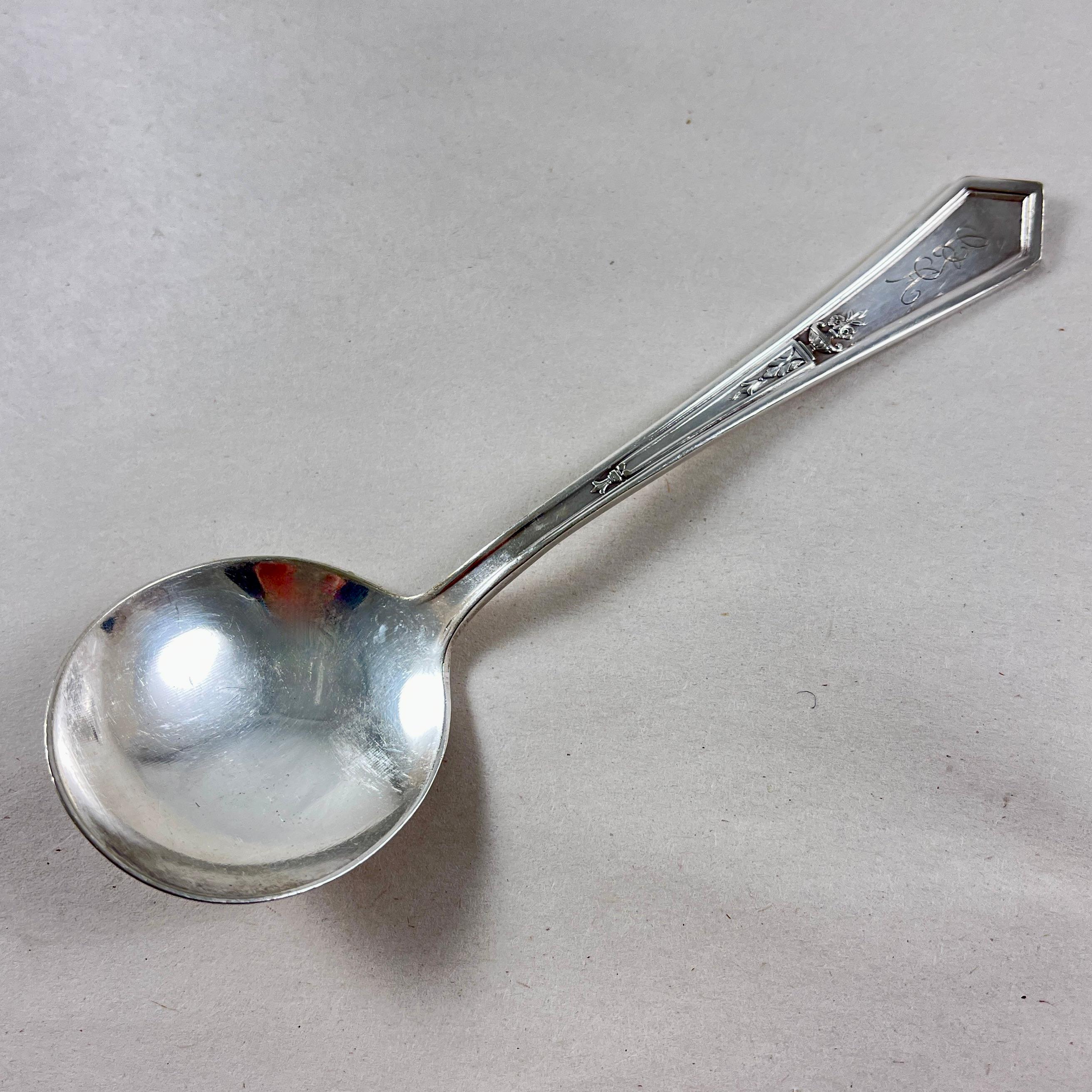 Anchor Rogers Estate Cucharas soperas de plata, juego de 12 en venta 2