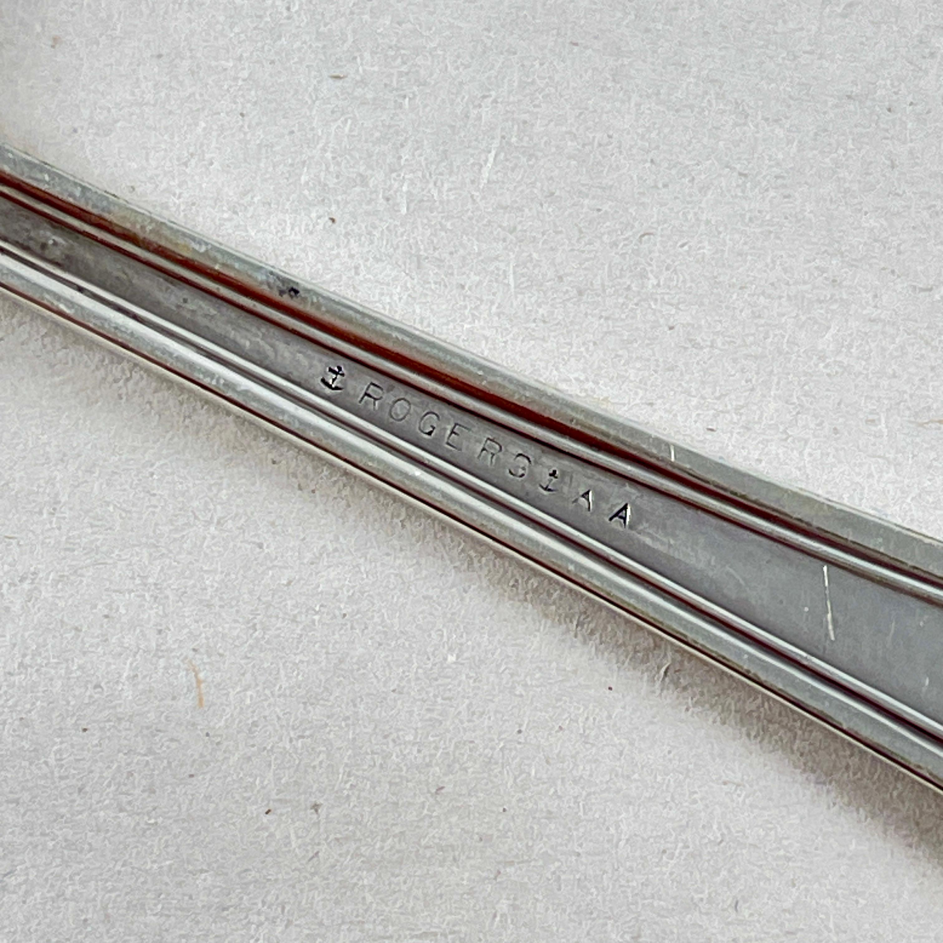 Anchor Rogers Estate Cucharas soperas de plata, juego de 12 en venta 3