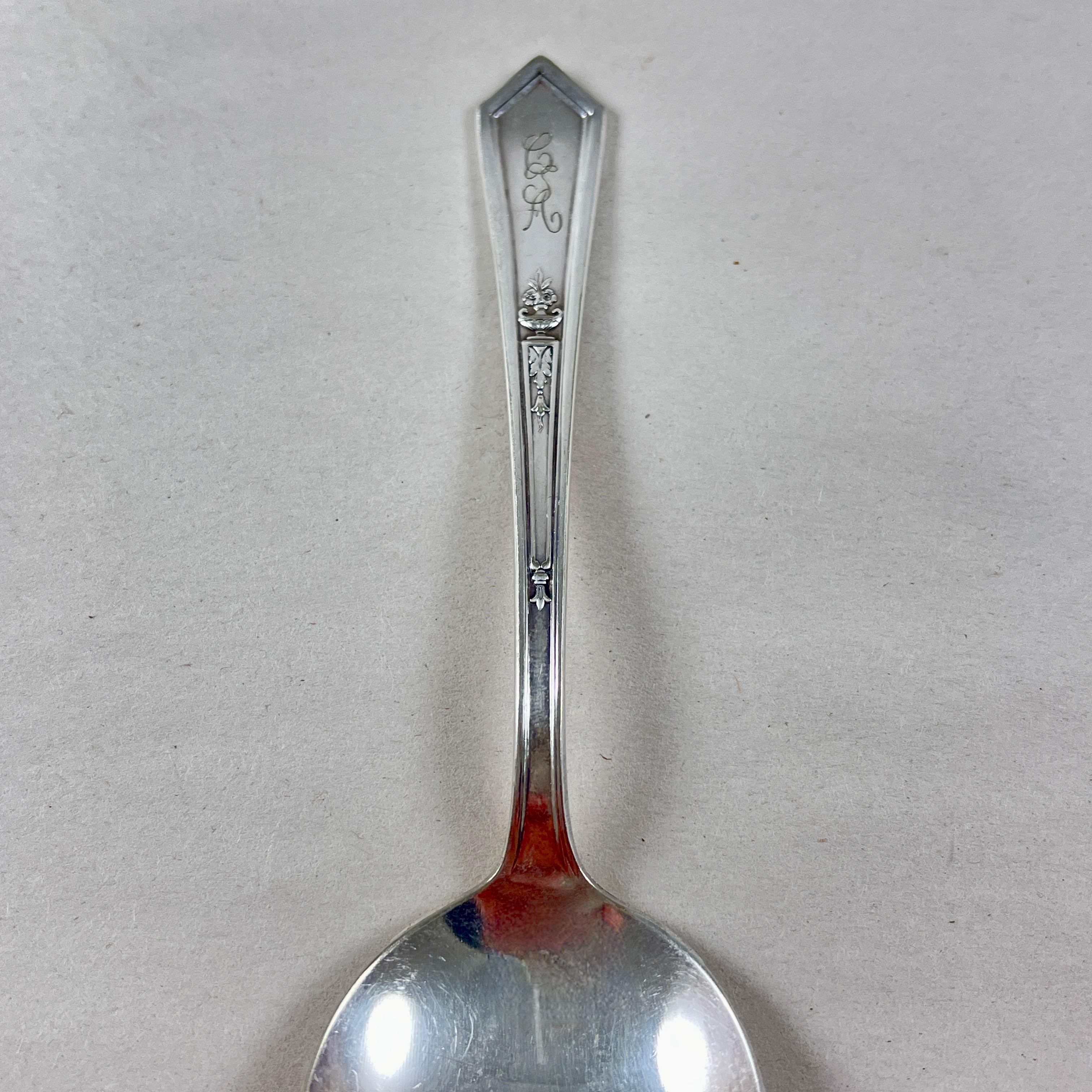 Anchor Rogers Estate Cucharas soperas de plata, juego de 12 Chapado en plata en venta