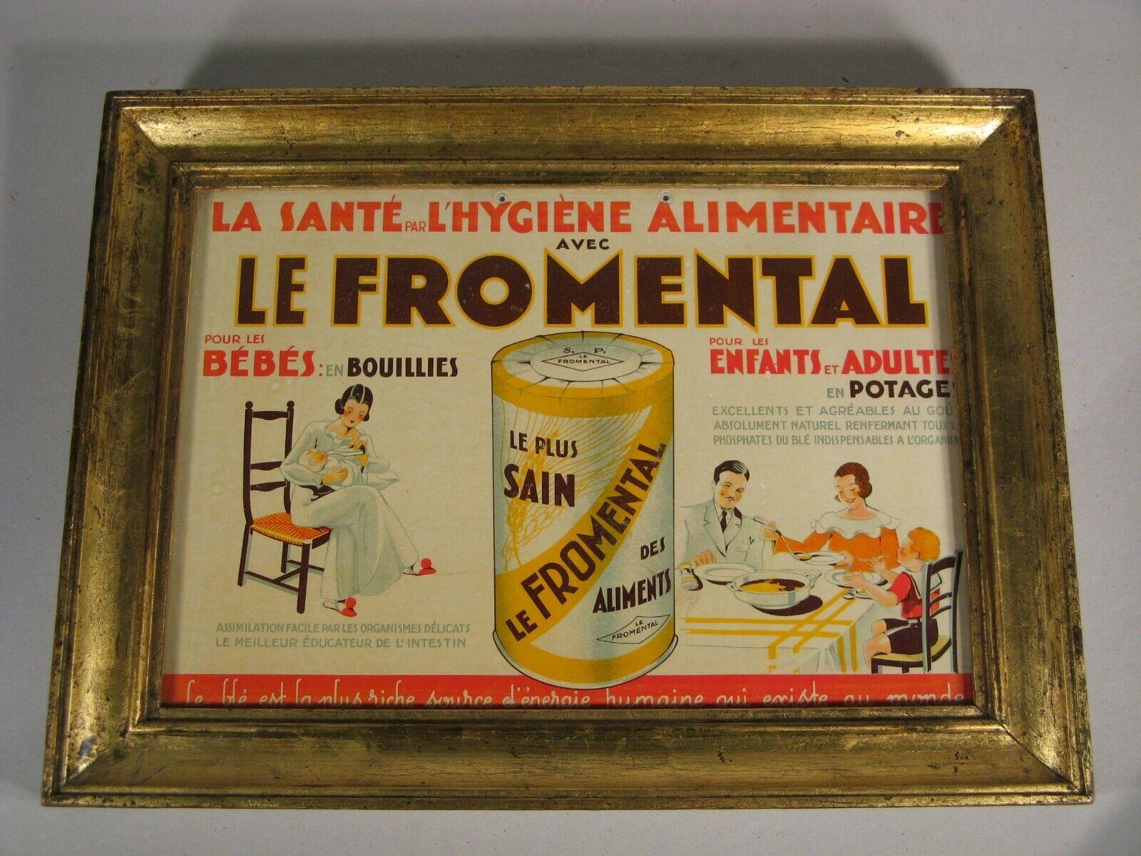 Antike Werbekarte für Le Fromental Bébés Maman Bouillie - 1Y136 1
