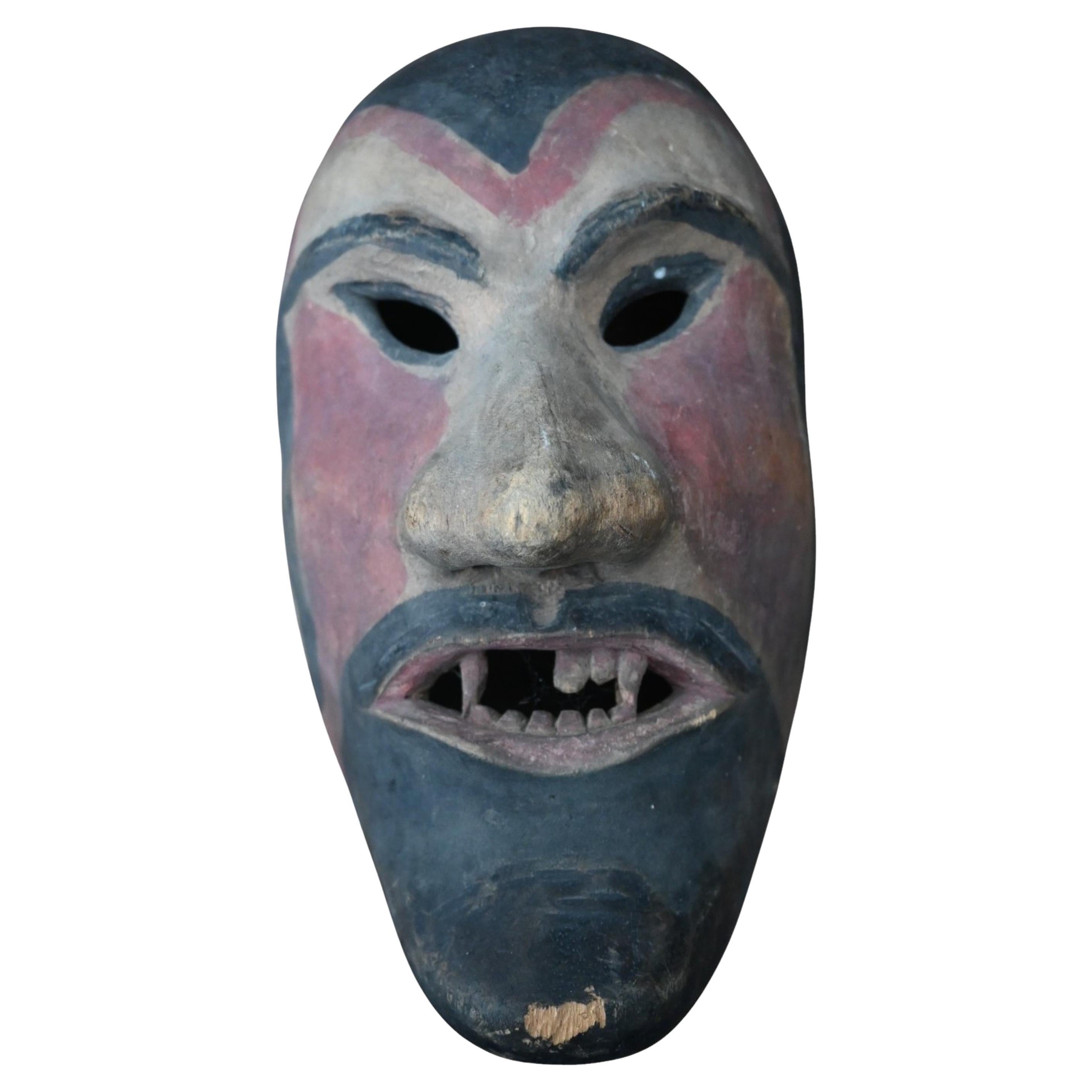 Ancient Amazonian Ritual Mask, Late 19th – Early 20th Century, Brazil