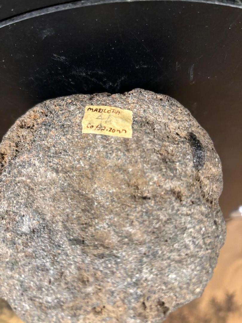 Ancient American Human Effigy Stone Star Gazer, Hohokam Culture 8