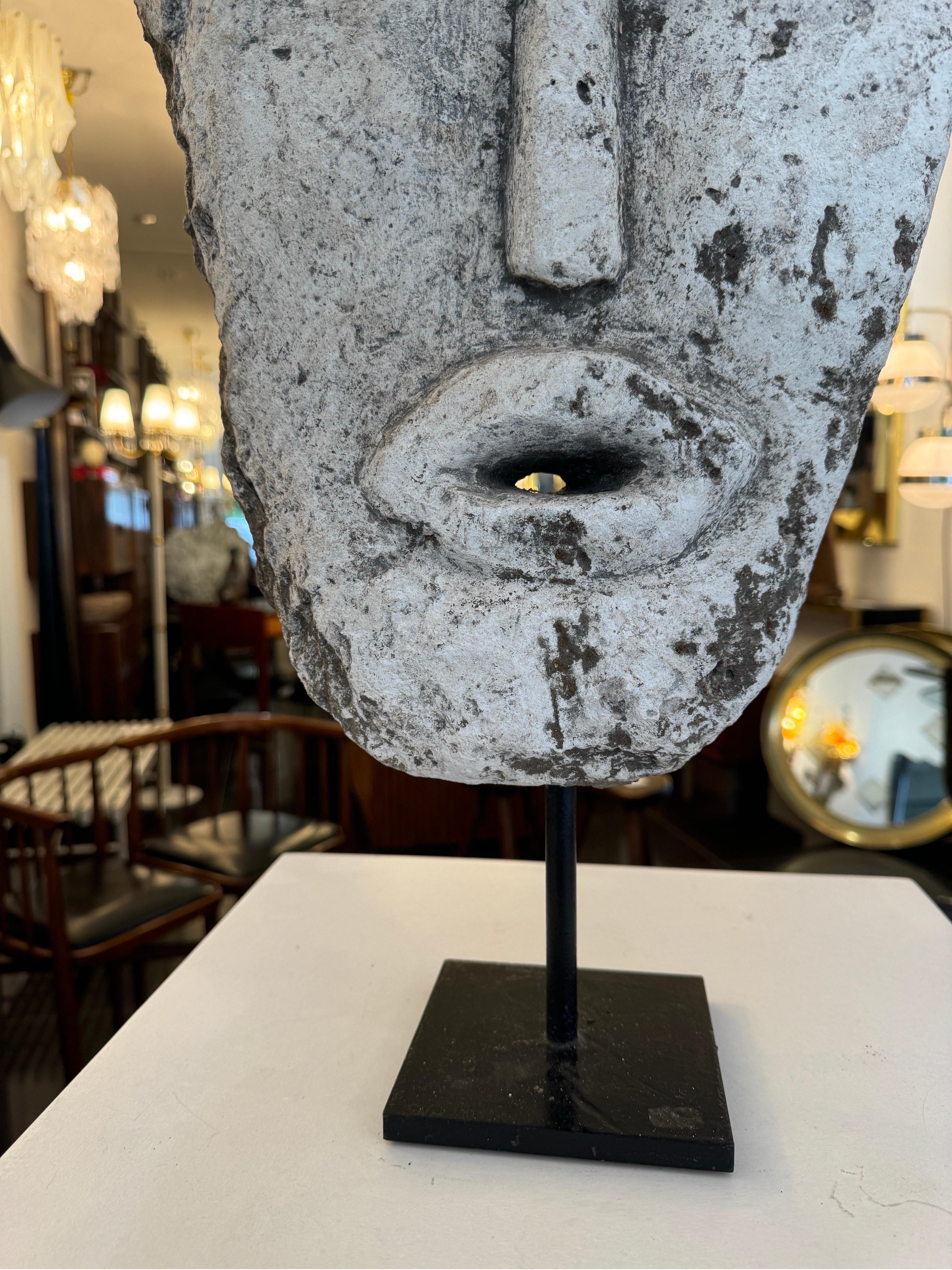 18th Century and Earlier Ancient Anthropomorphic carved stone sculpture For Sale