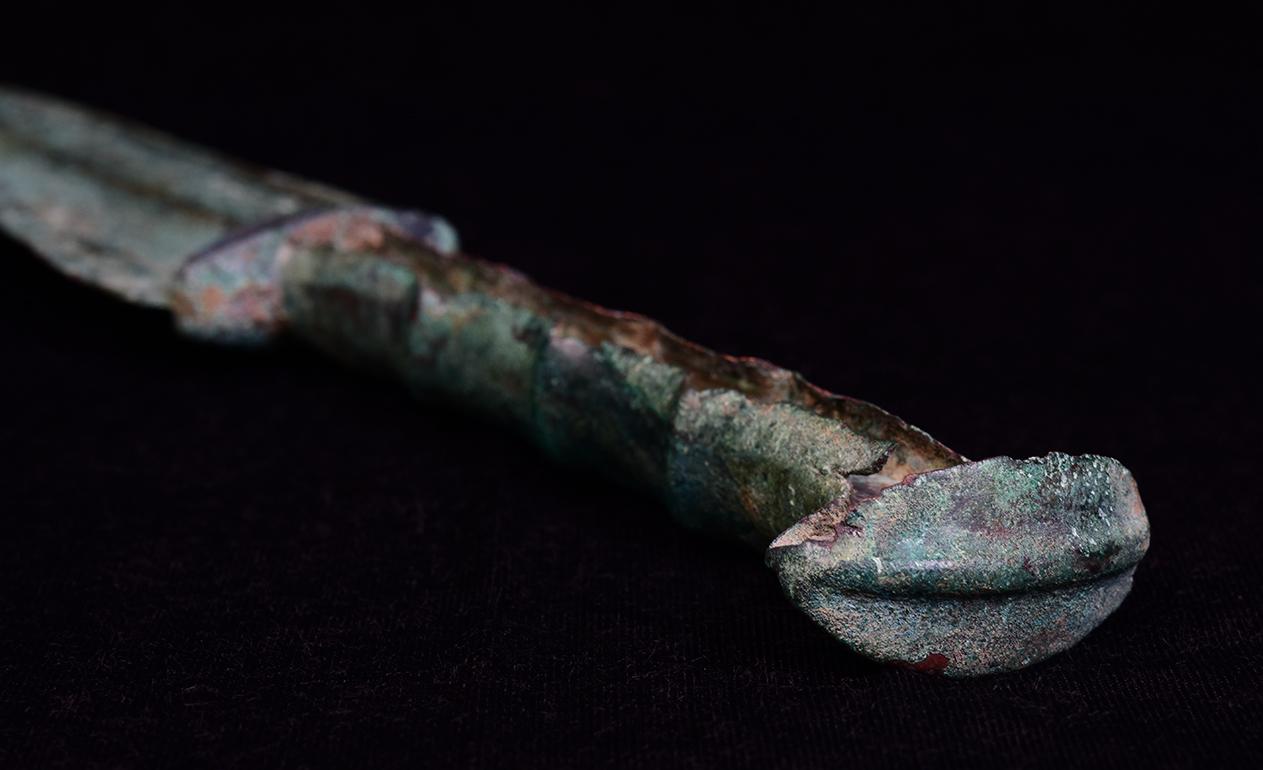 Antigua Espada Corta de Bronce de Luristán / Cuchillo / Arma de la Primera Edad del Hierro 6