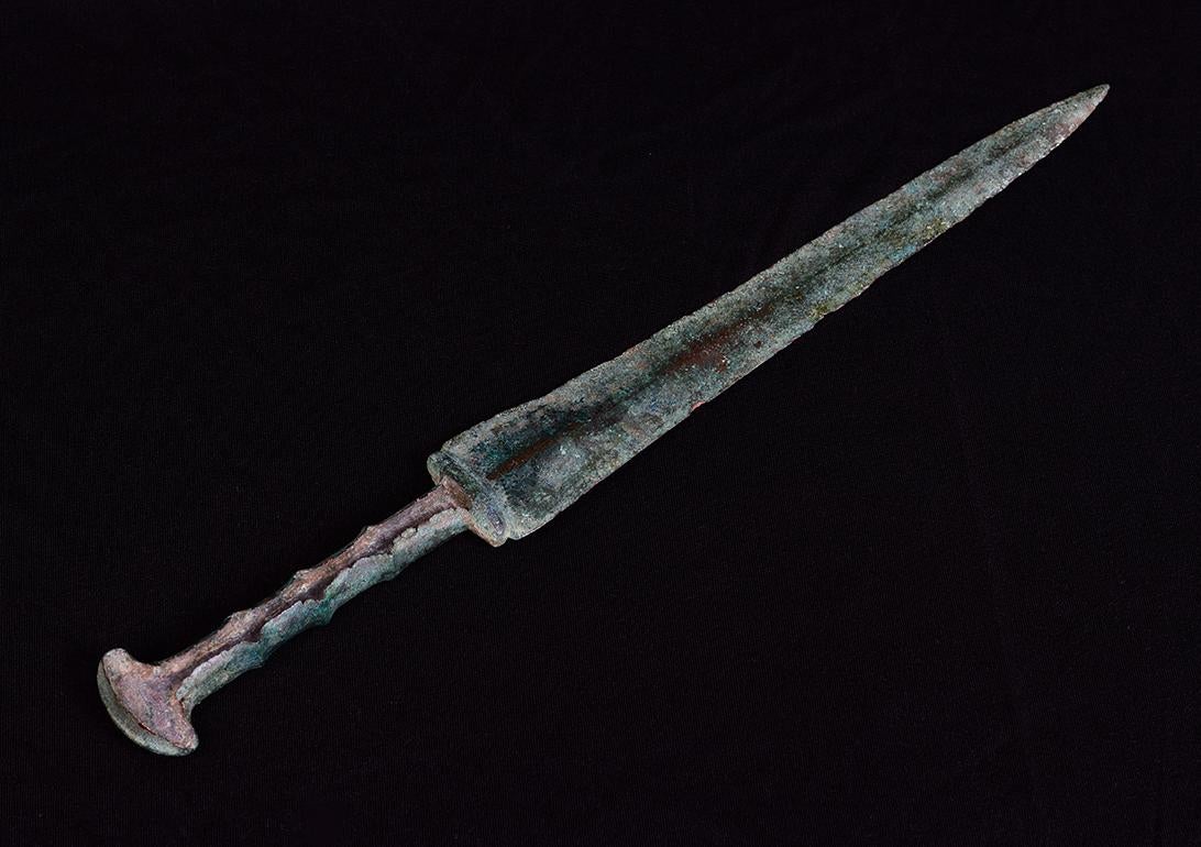 ancient bronze sword