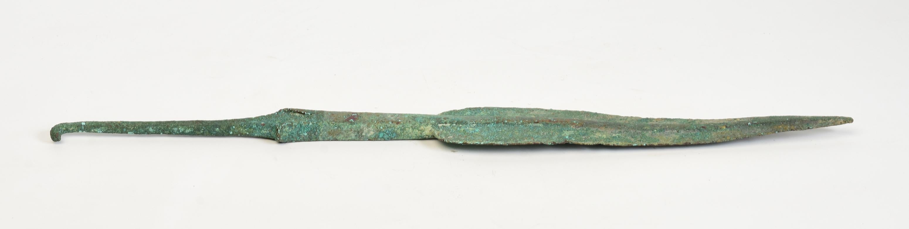 Ancient Antique Luristan Bronze Spear Early Iron Age Weapon For Sale 4