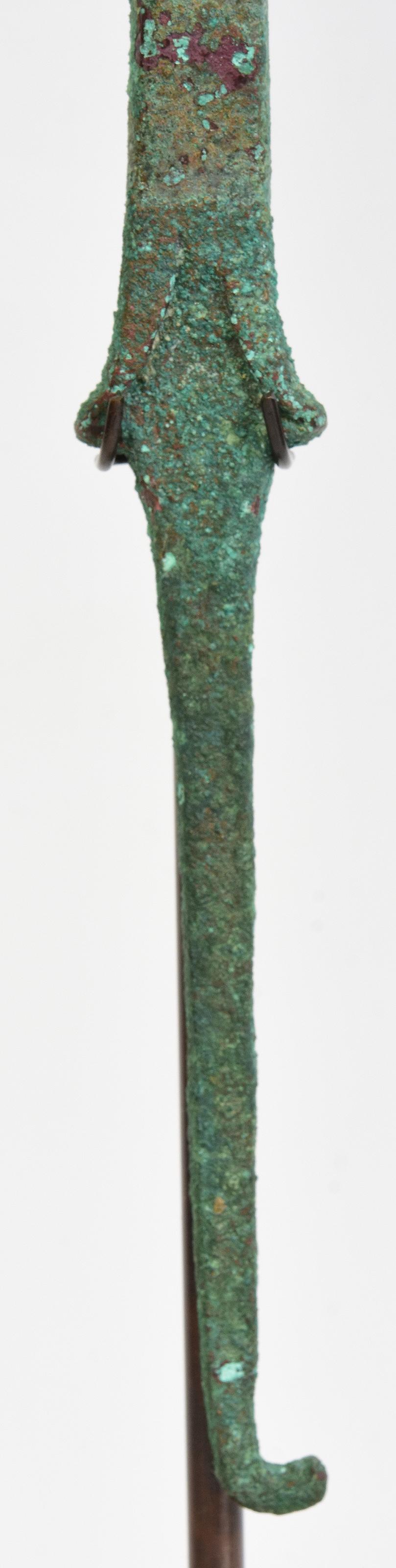 Persian Ancient Antique Luristan Bronze Spear Early Iron Age Weapon For Sale