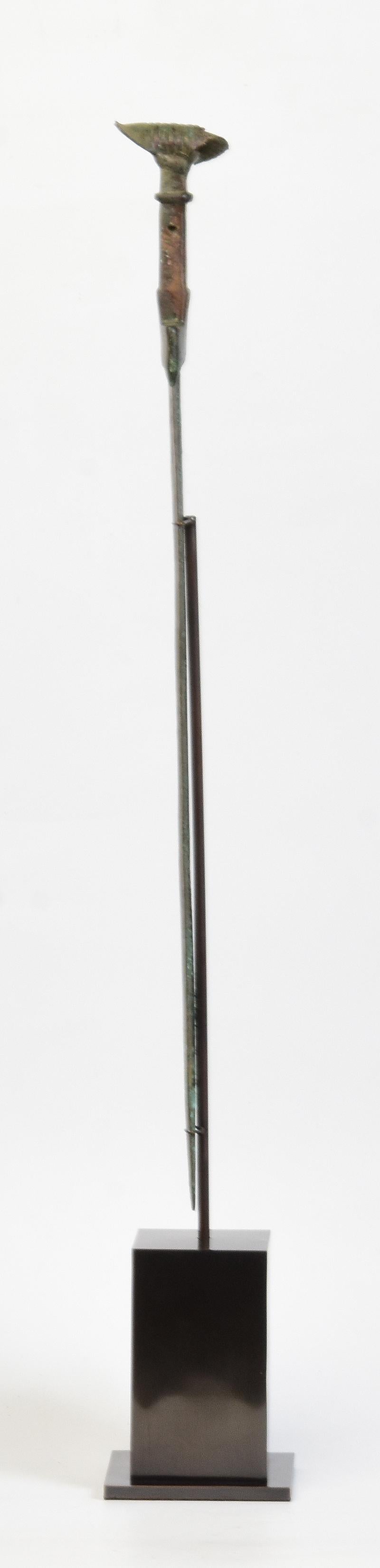 Antikes Luristan Bronze Schwert / Messer / Dagger / Frühes Eisenzeitalter Waffen im Angebot 2