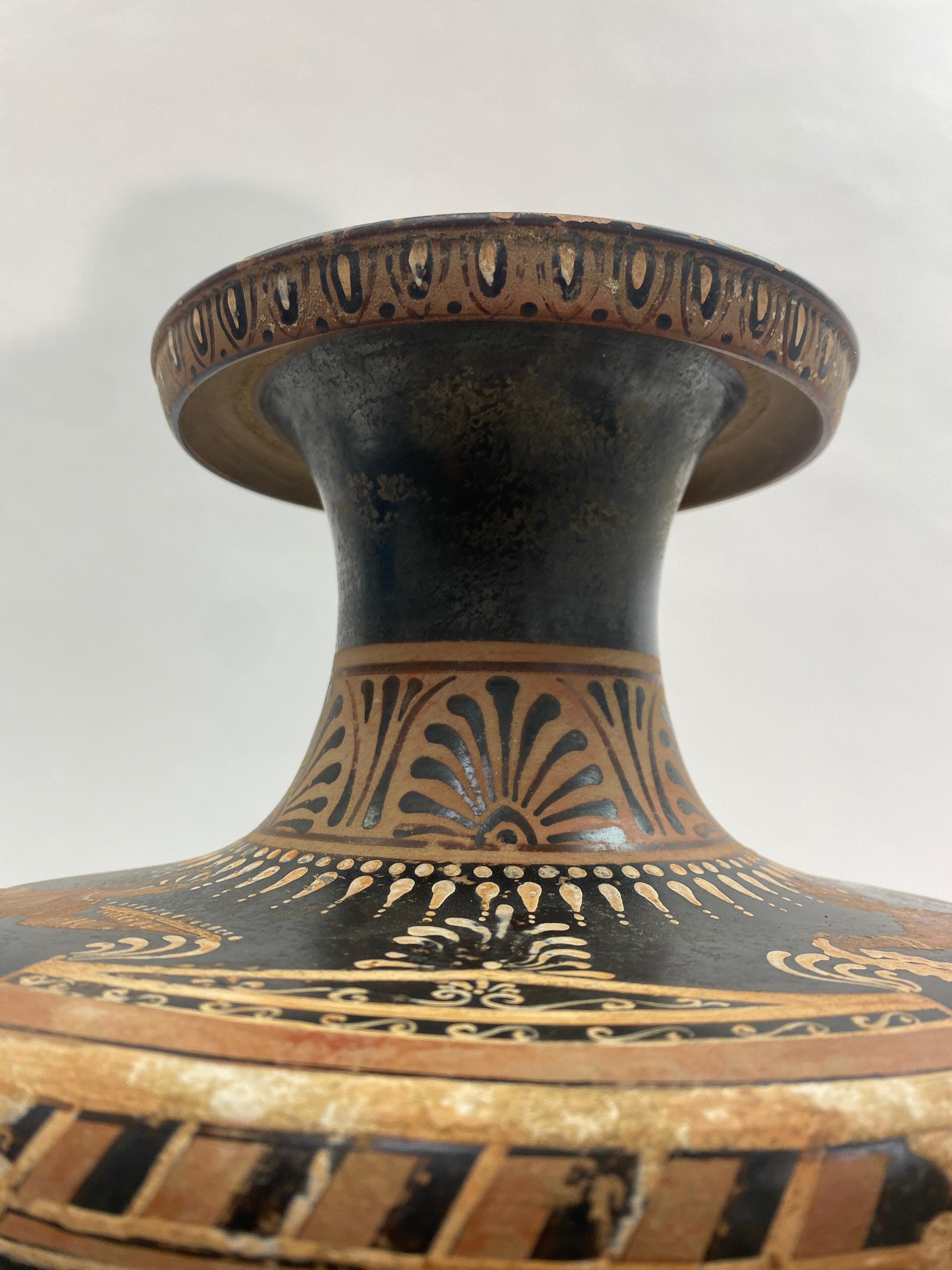 19th Century Grand Tour style Red-Figure Greek Hydria Pottery 5