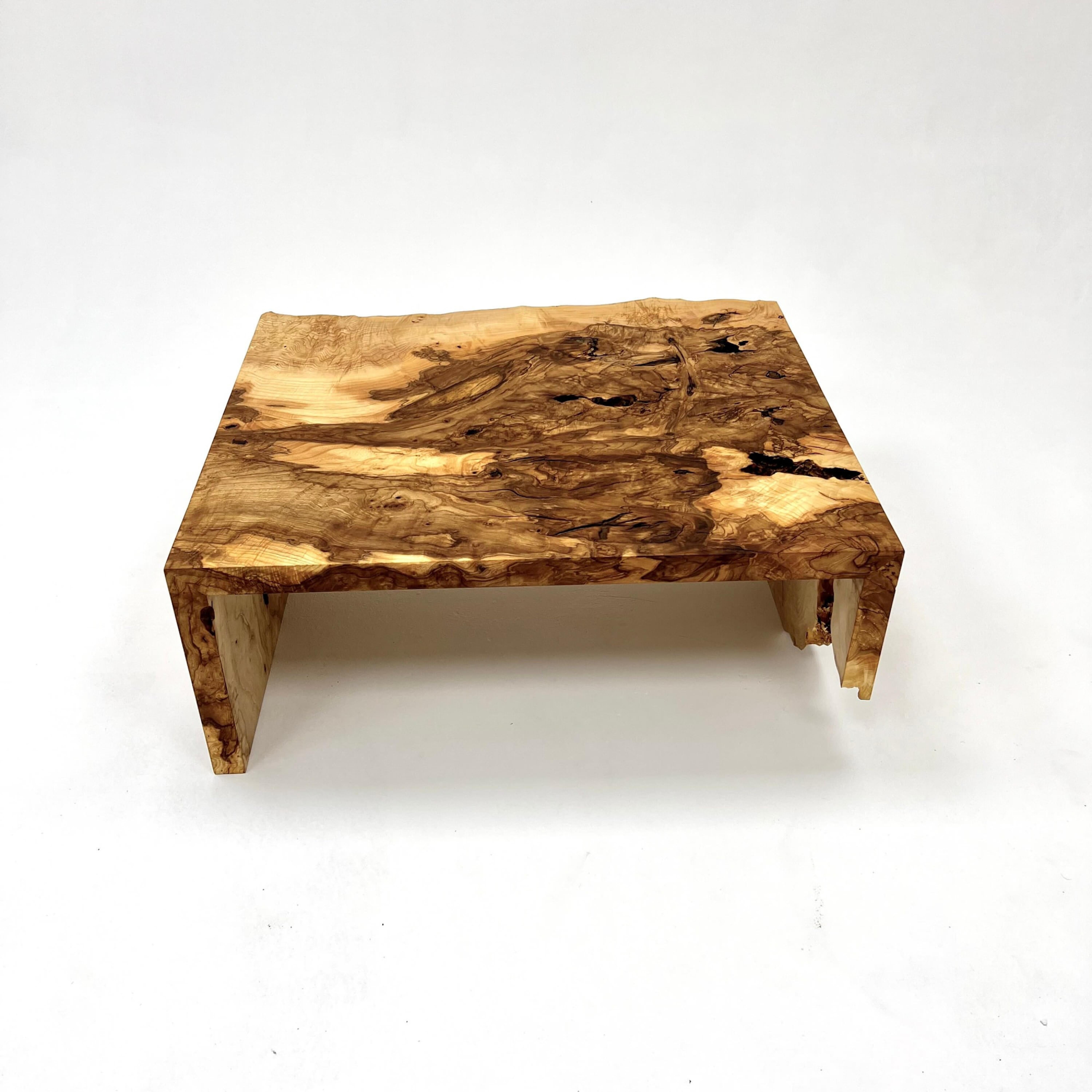 Other Ancient Ashwood Live Edge Coffee Table For Sale