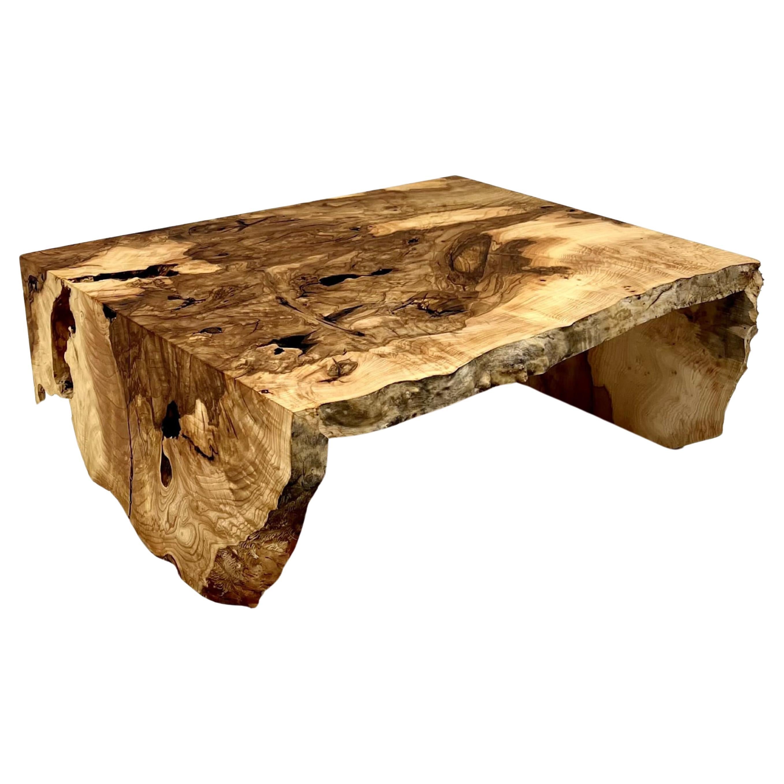 Ancient Ashwood Live Edge Coffee Table