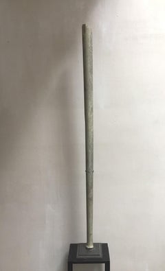 Ancient Bactrian Marble Idol Staff Sceptor