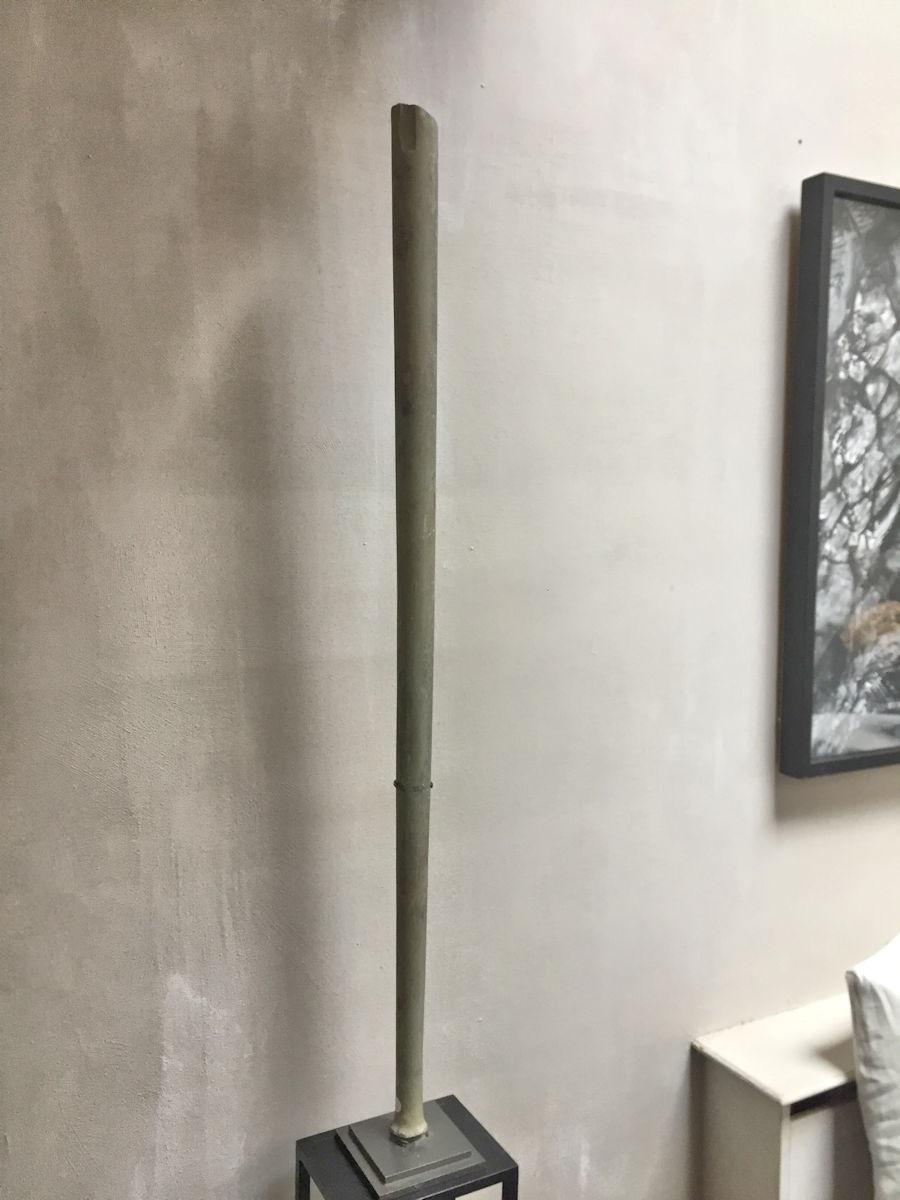 Ancient Bactrian Marble Idol Staff Sceptor In Fair Condition For Sale In Vosselaar, BE