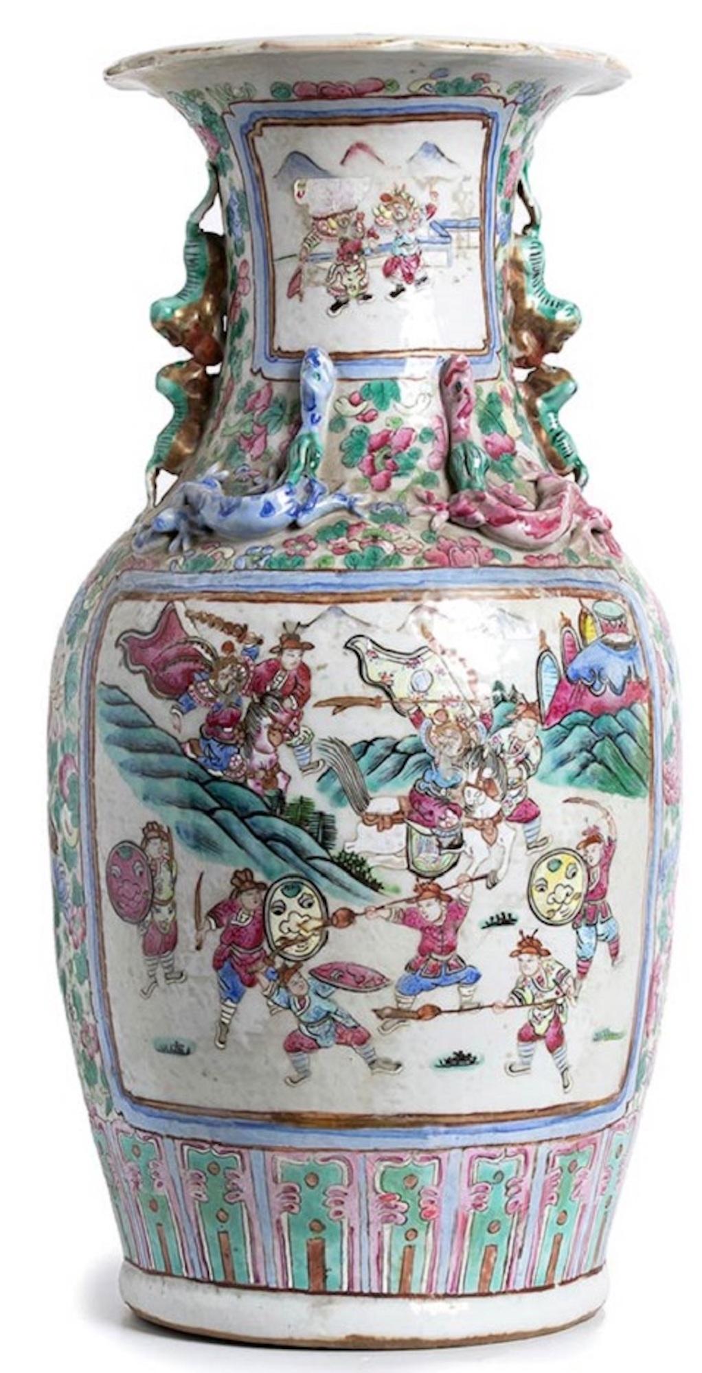 qing dynasty porcelain vase