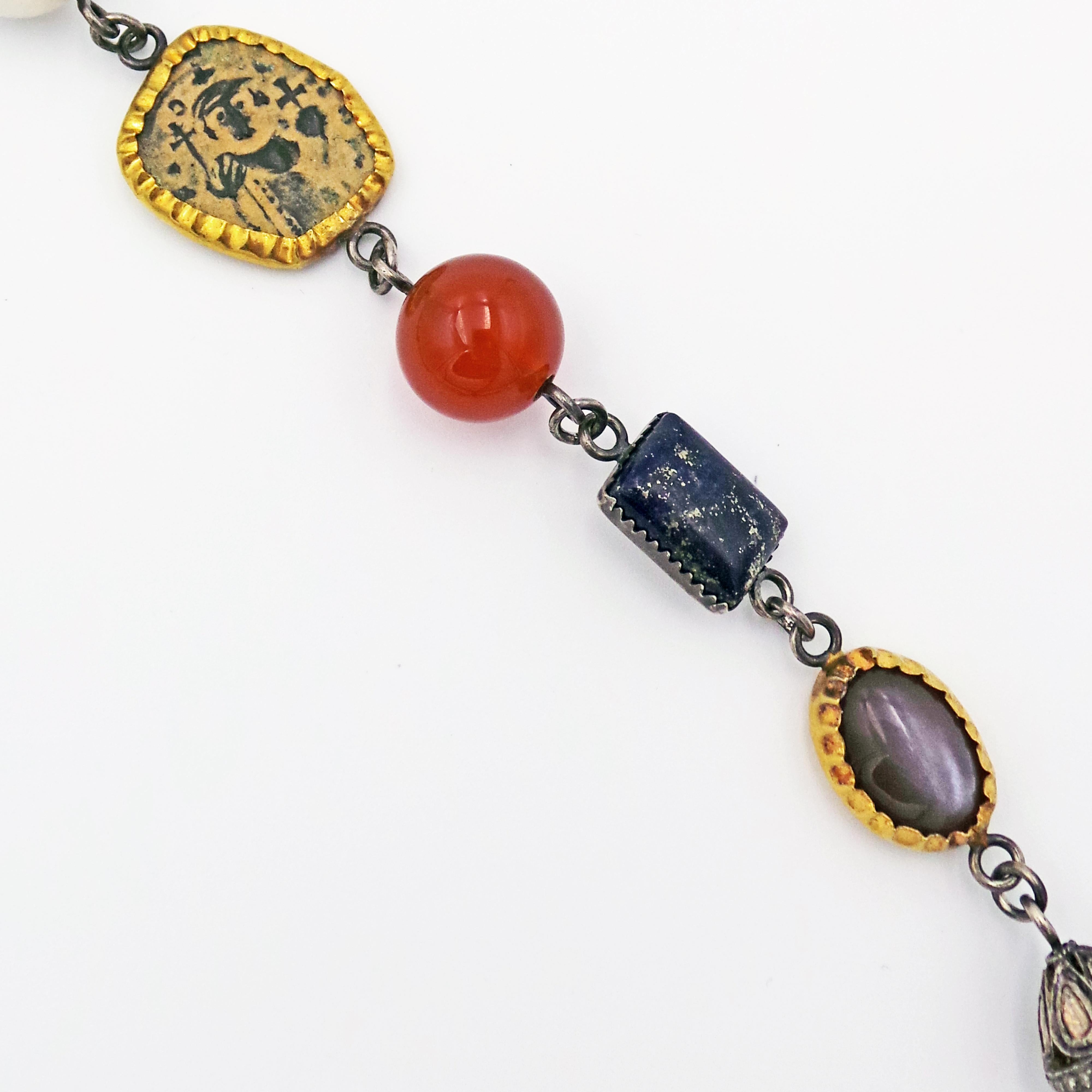 ancient gem necklace