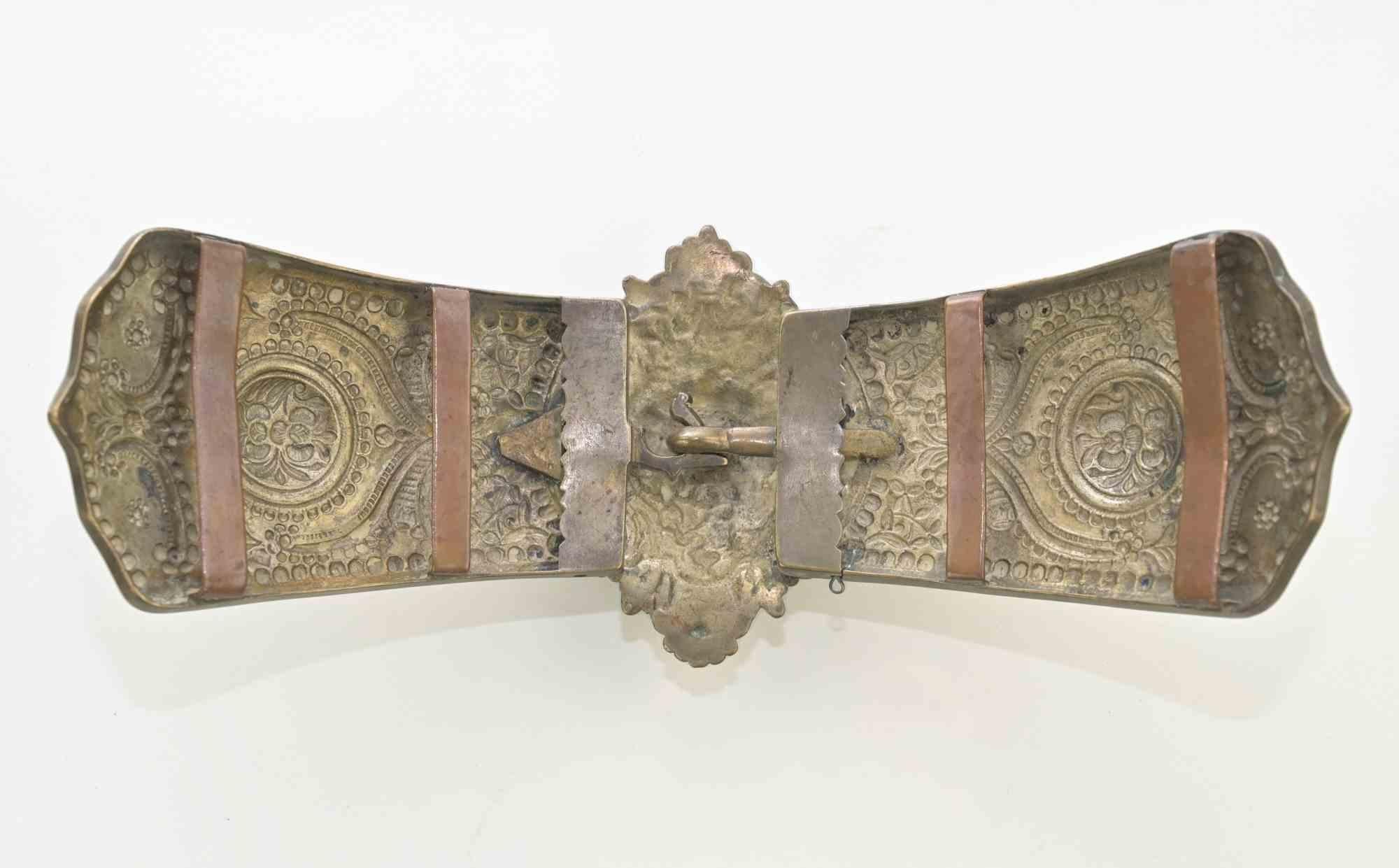 Bulgare Ancienne boucle de ceinture bulgare, 19e siècle en vente