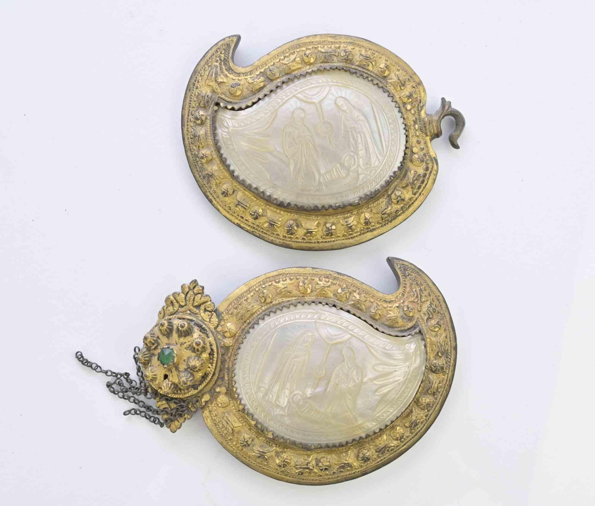 Bulgare Ancienne boucle de ceinture bulgare, XIXe siècle en vente
