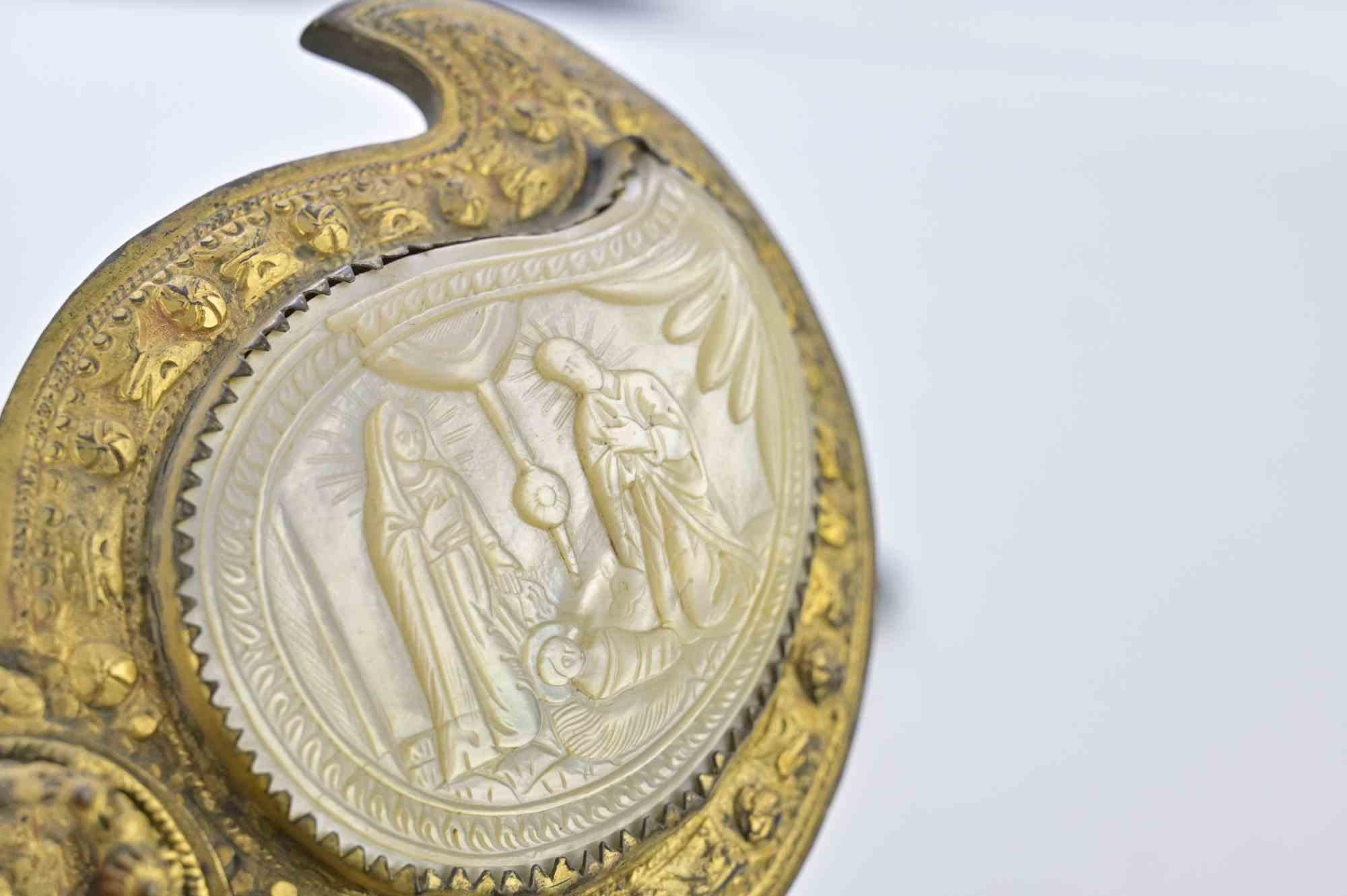 Ancienne boucle de ceinture bulgare, XIXe siècle Bon état - En vente à Roma, IT