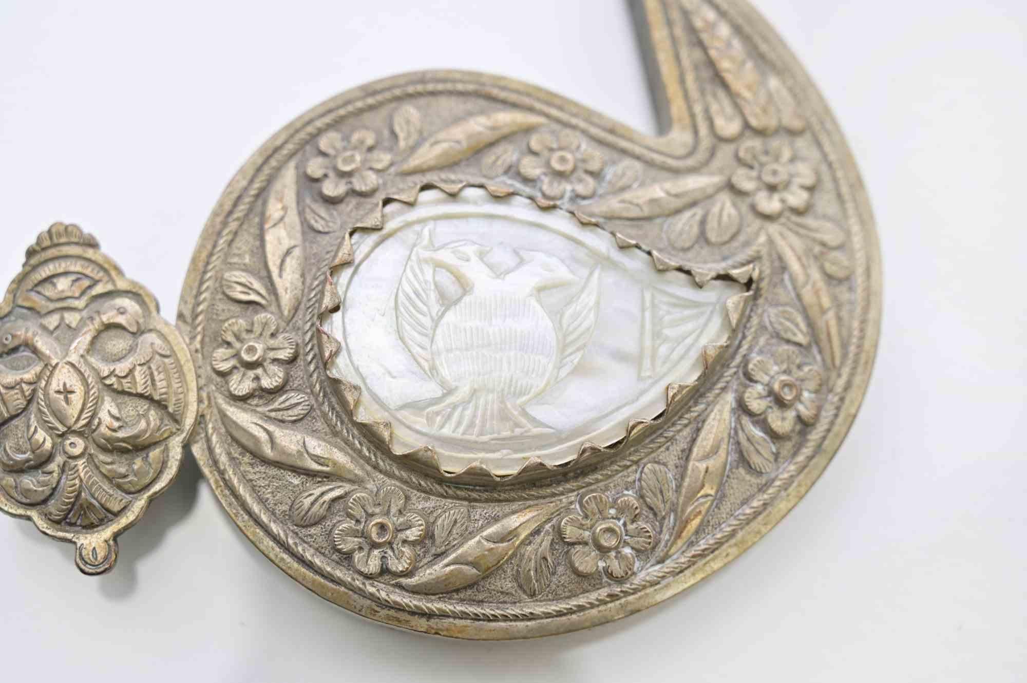 Métal Ancienne boucle de ceinture bulgare, XIXe siècle en vente