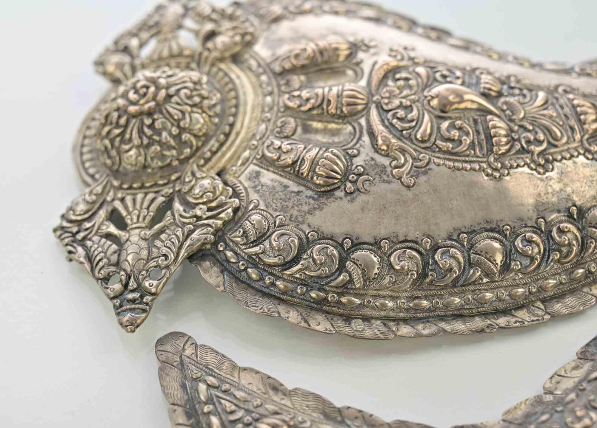 Métal Ancienne boucle de ceinture bulgare, XIXe siècle en vente