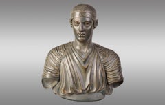 Ancient Bust of Heniokhos 'Auriga', 19th Century