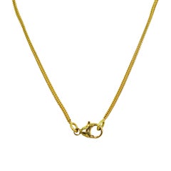 Ancient Byzantine Coin and Roman Arrowhead 22 Karat Gold Pendant Necklace