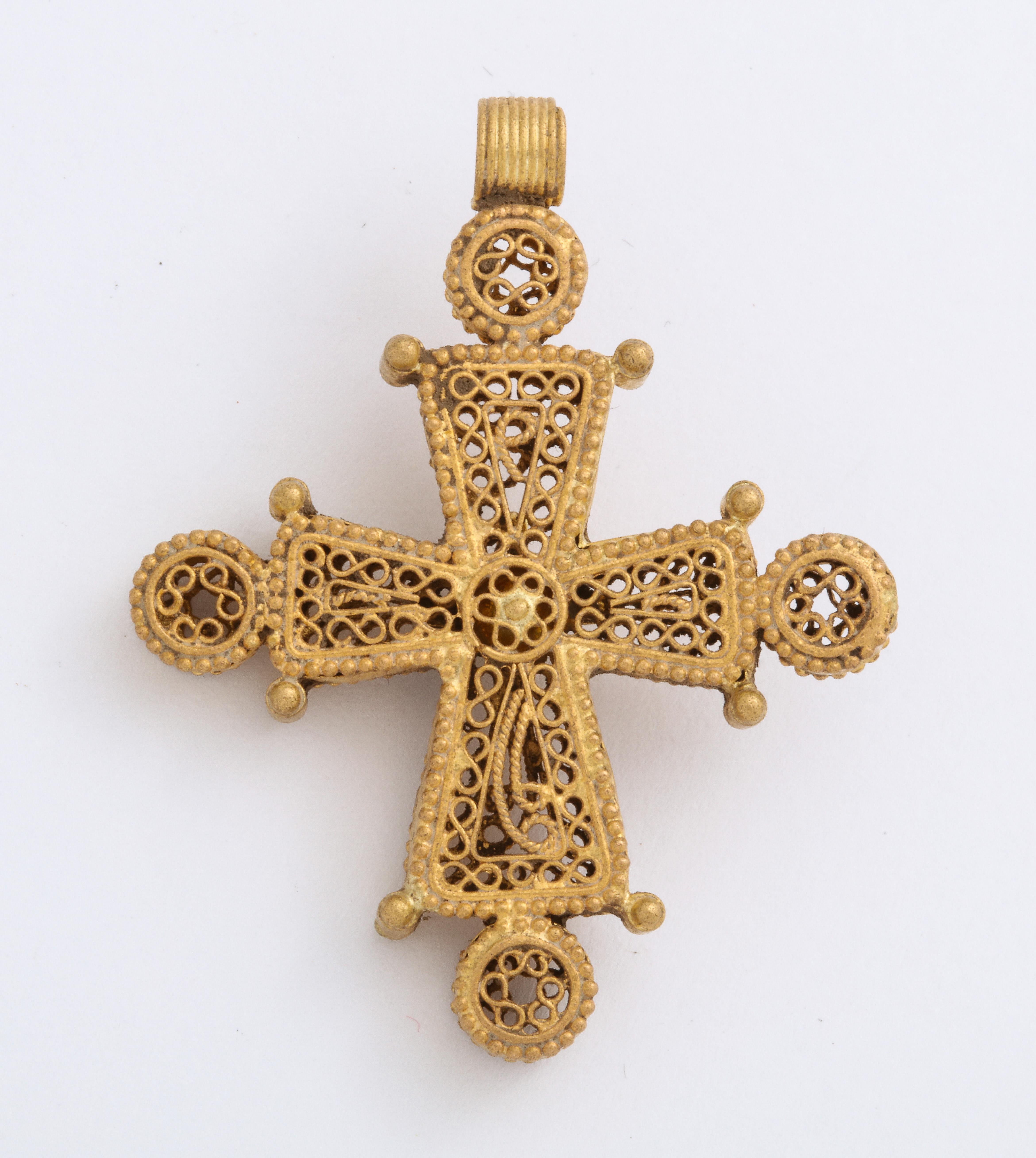 ancient byzantine cross