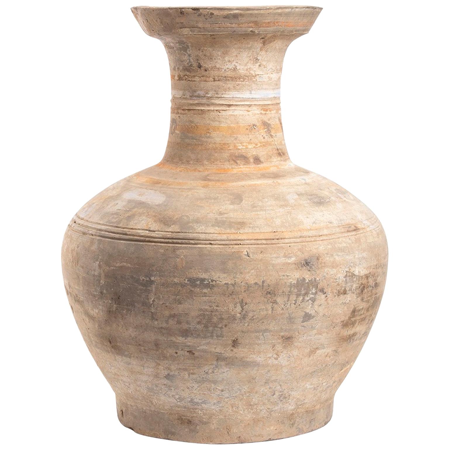 Ancient Ceramic Vase, Han Dynasty China, 3rd BC/3rd AD