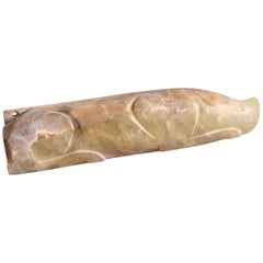 Ancient China Jade Pendant Pig, Eastern Han Dynasty, 25-206 AD