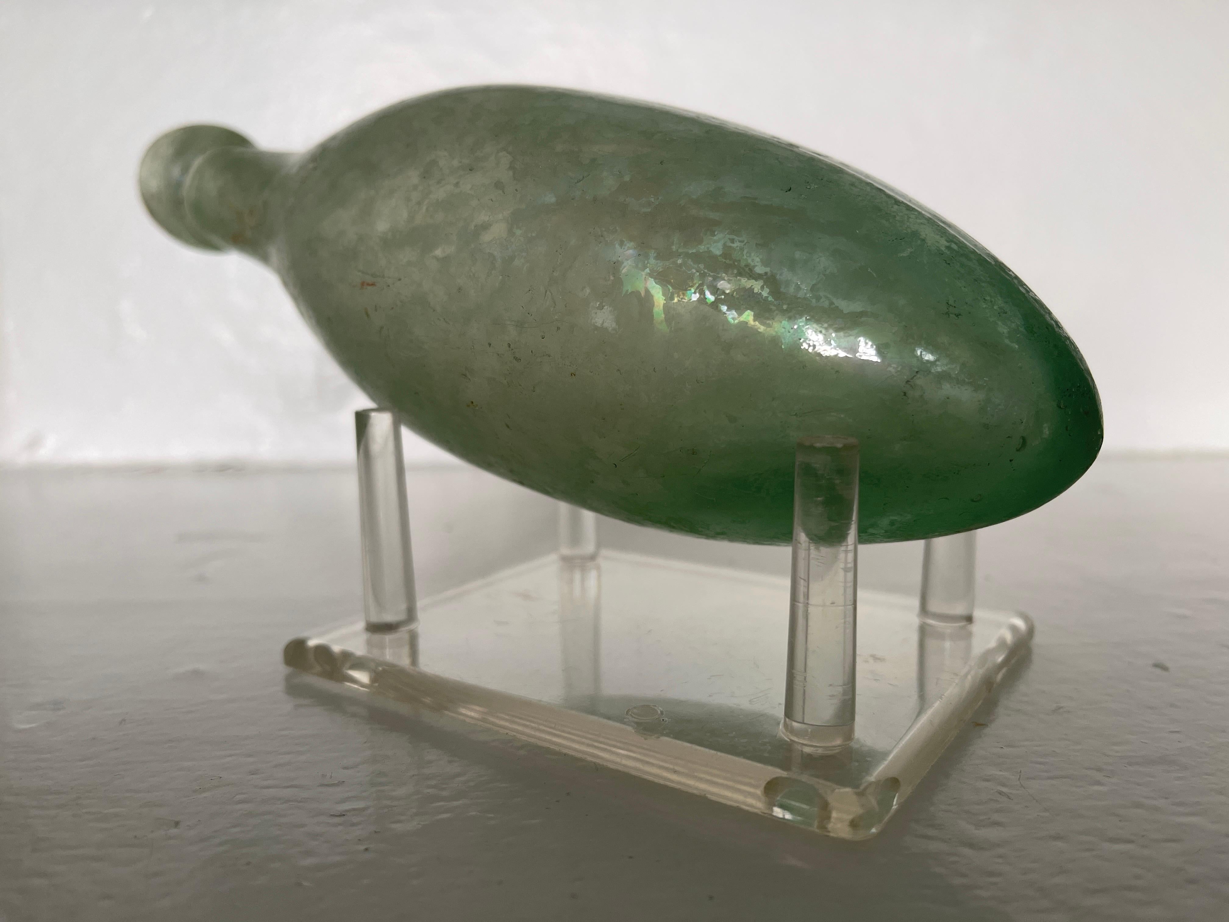 Base in lucite, misure. 3,4