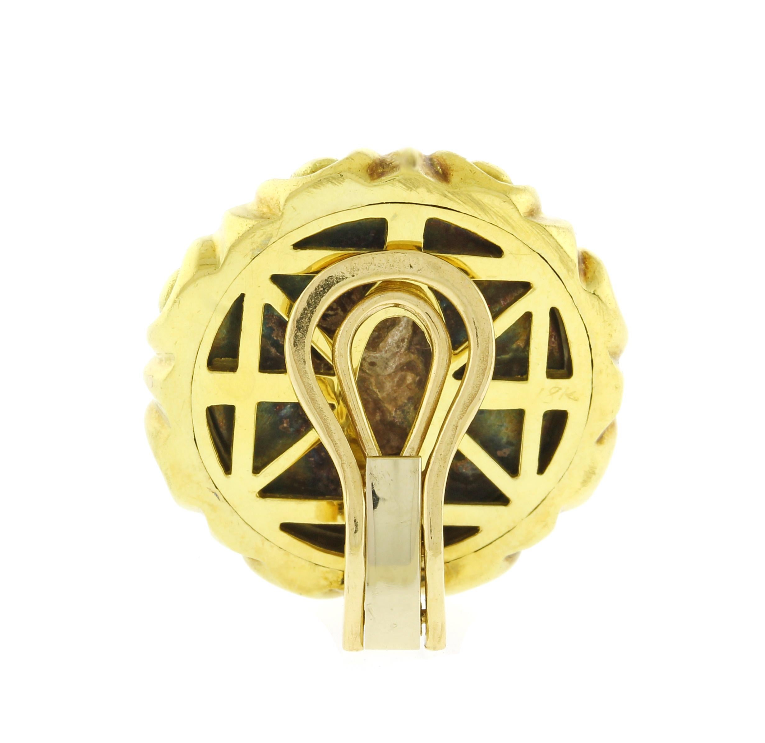 Ancient Coin Earrings In Good Condition For Sale In Bethesda, MD