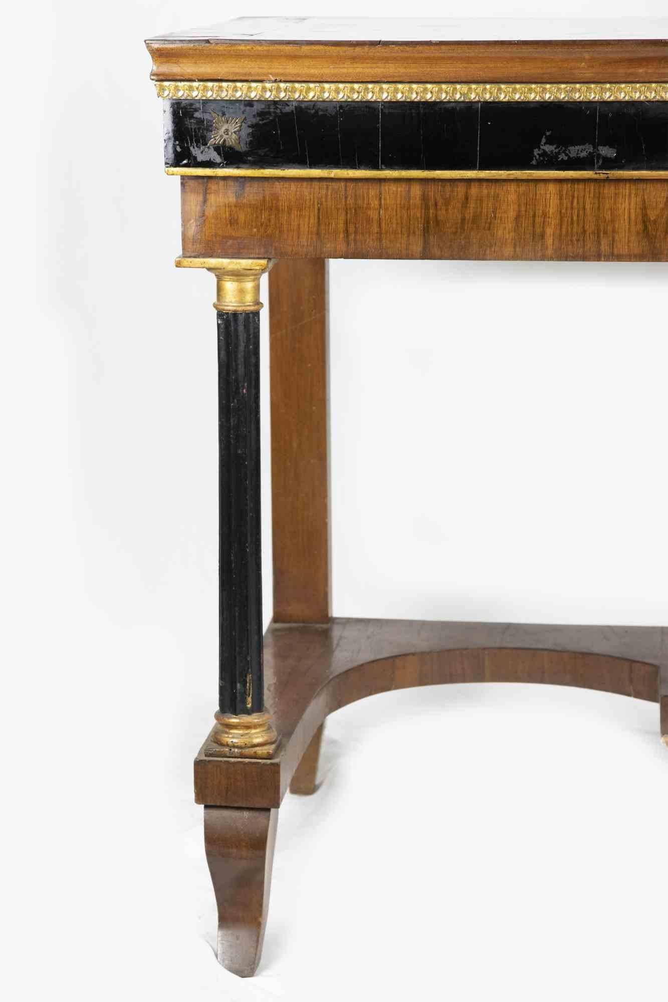 italien Ancienne table Consolle en bois - Bois - XIXe siècle en vente