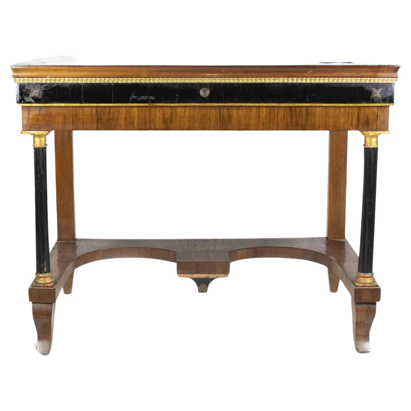 Ancient Consolle Table-wood-19th Century For Sale