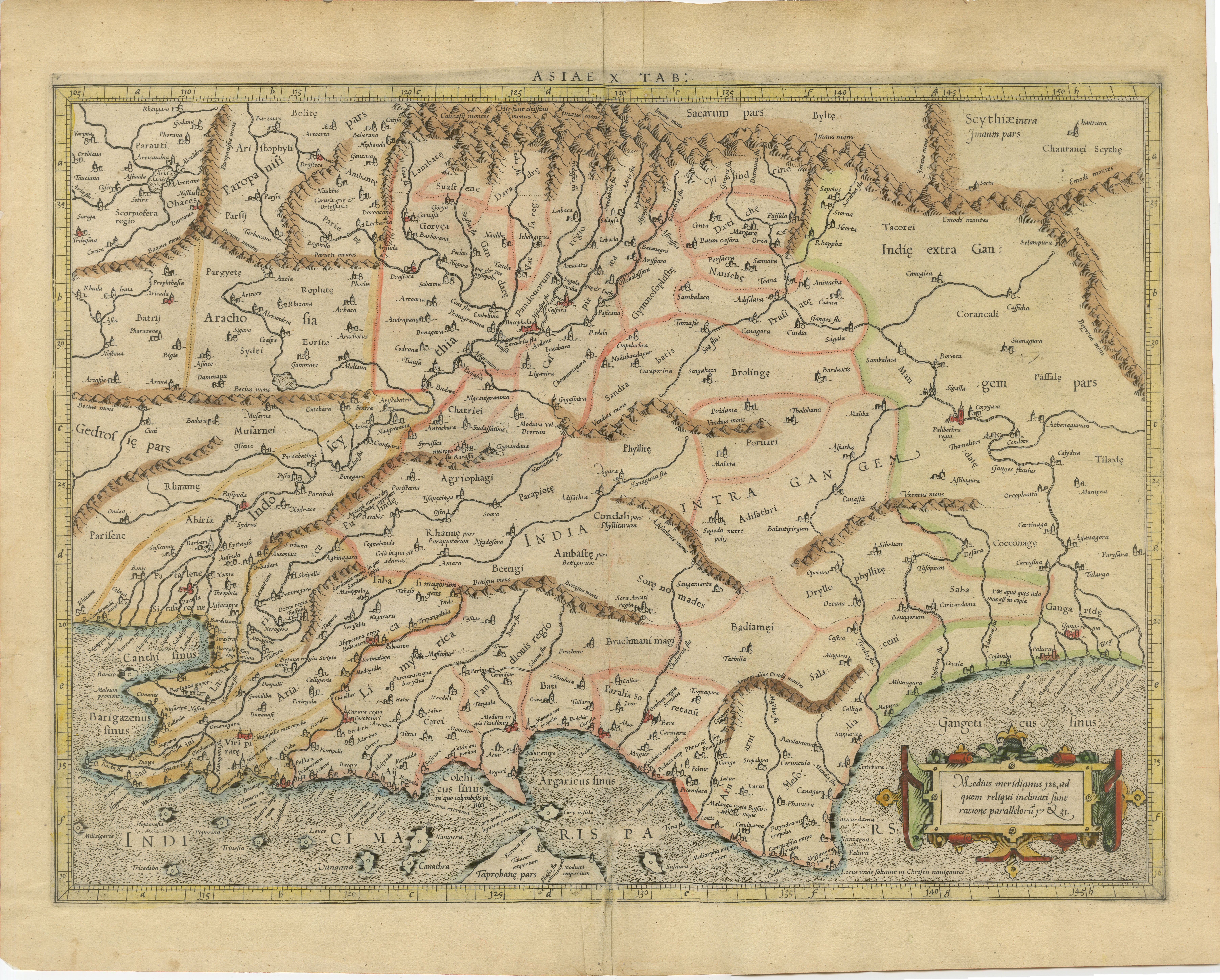 This remarkable map, titled 